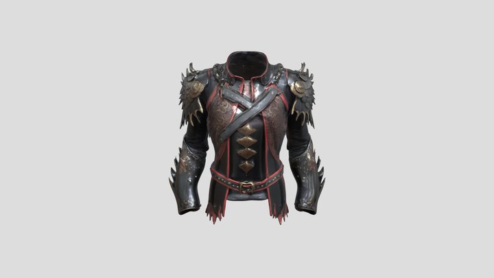 Raven's Armor 3D Model