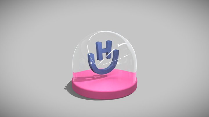 Hurb - Logo 3D Model