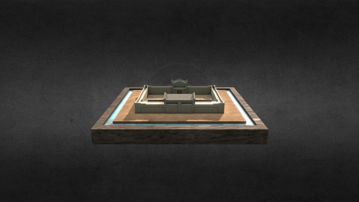 Ancient Barrack 3D 3D Model