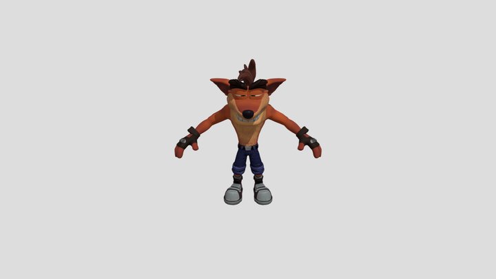 Crash Bandicoot (Skylanders Imaginators) 3D Model