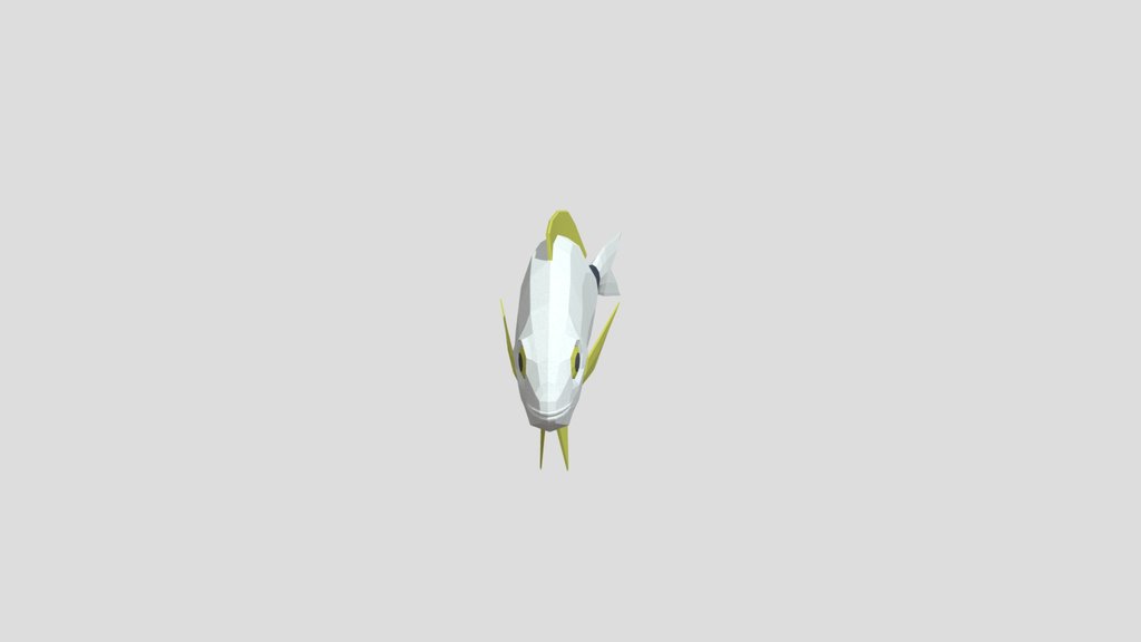 Low Poly Animated Annular Seabream