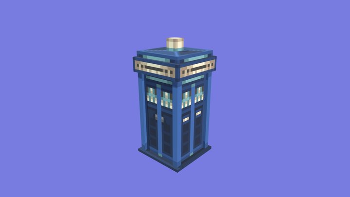 XR's MK14 Tardis 3D Model
