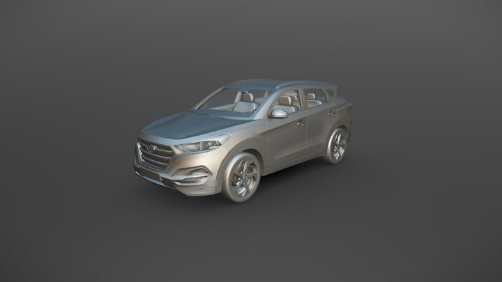 2015 Hyundai Tucson 3D Model