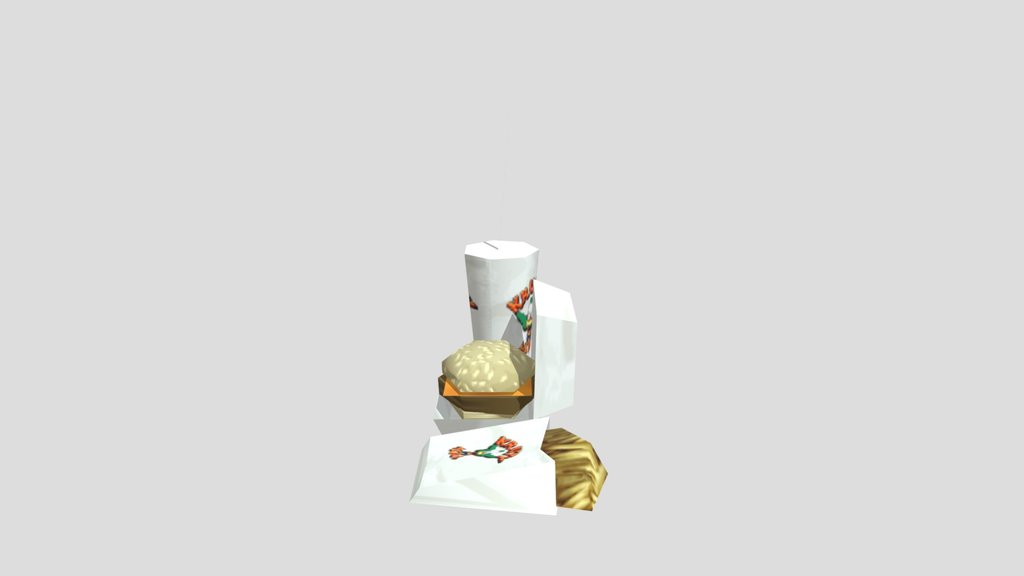 The Simpsons Hit & Run - Krusty Burger Meal