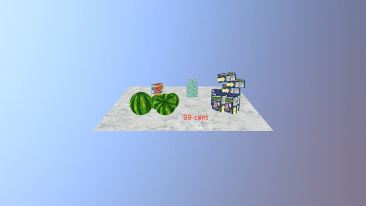 Michelle Lee Texture Class Assignment 3D Model