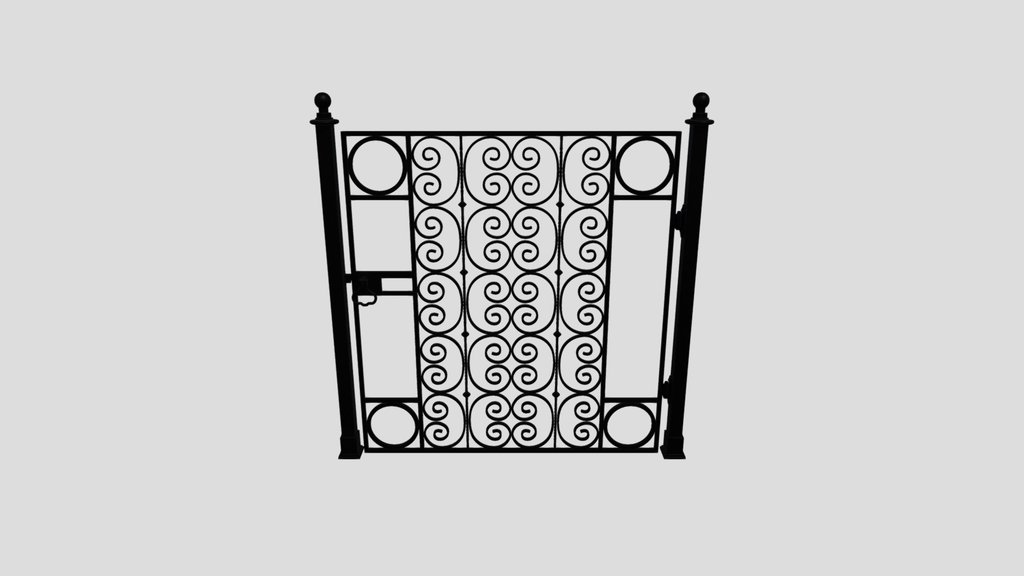 Cast Iron Gate