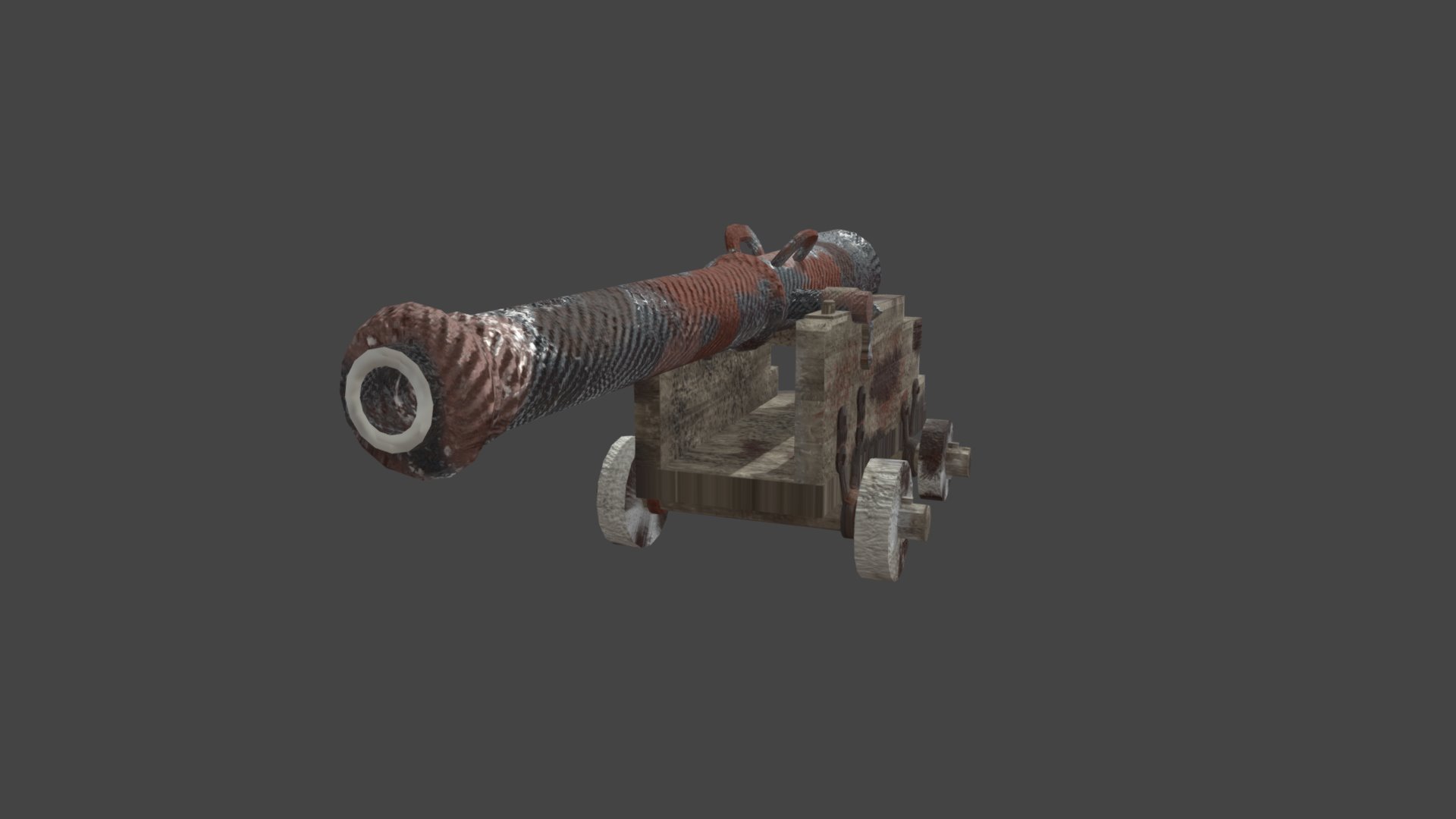 Cannon (Painted/Textured)