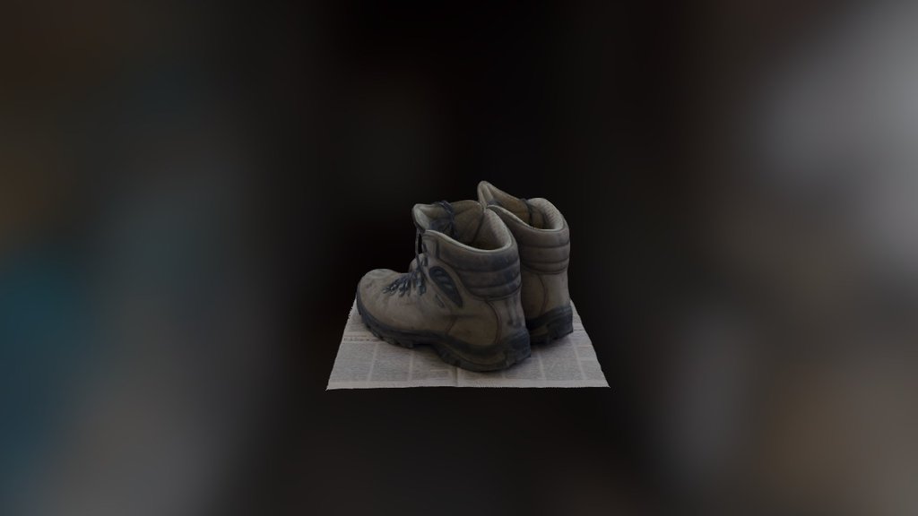 Scout Boots - 3d Scan