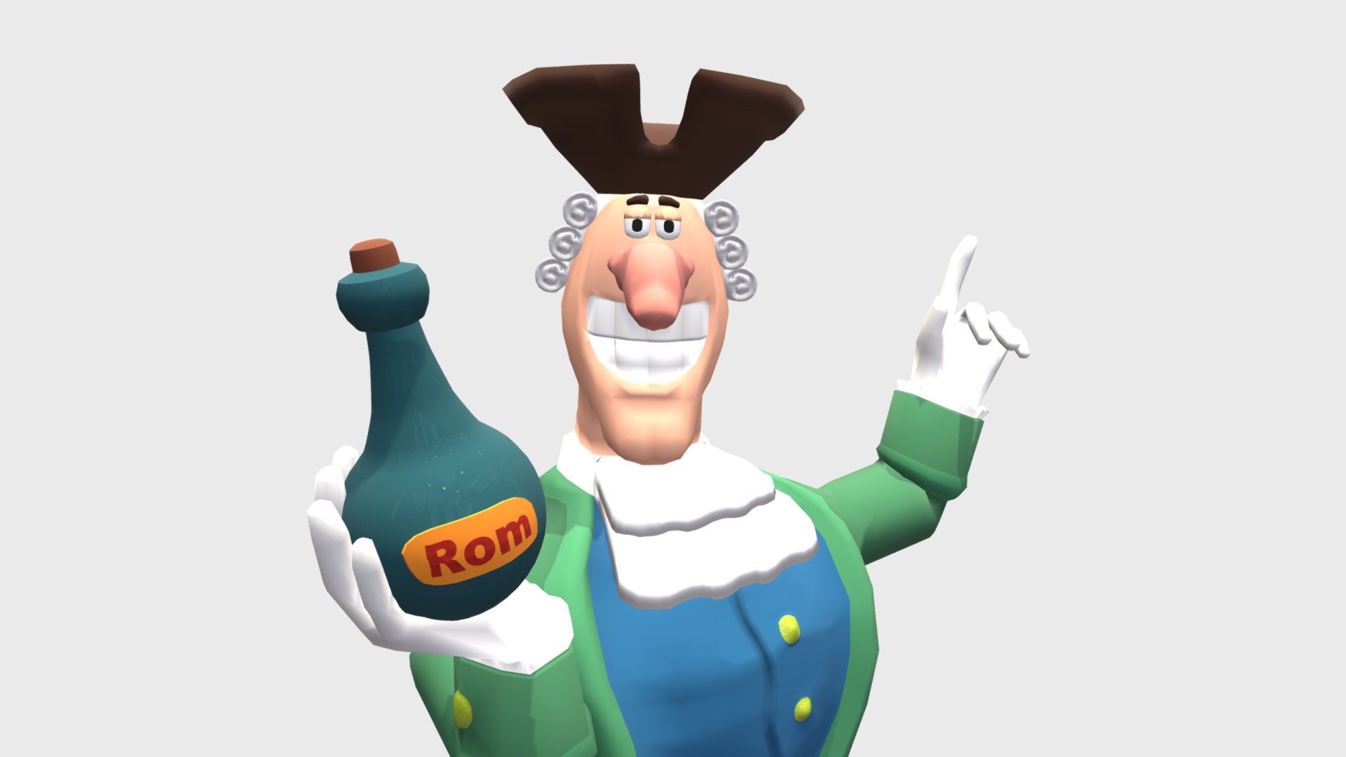 Dr. Livesey from Treasure Island : r/ZBrush