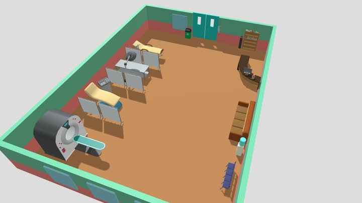 hospital 3D Model