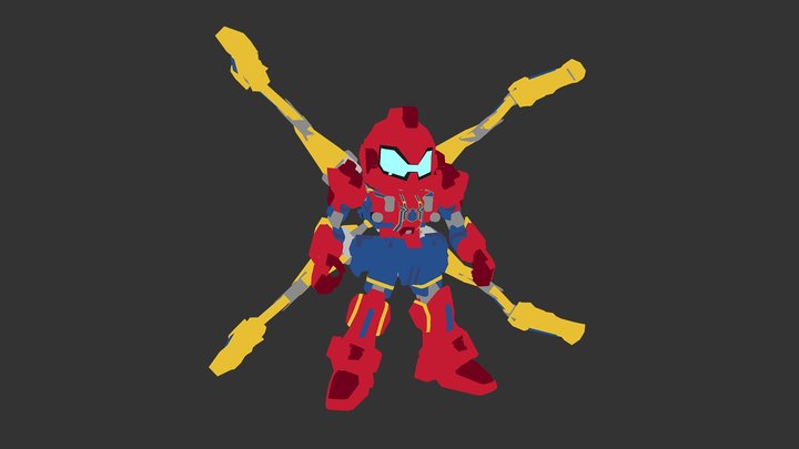 Spider Destiny 3D Model