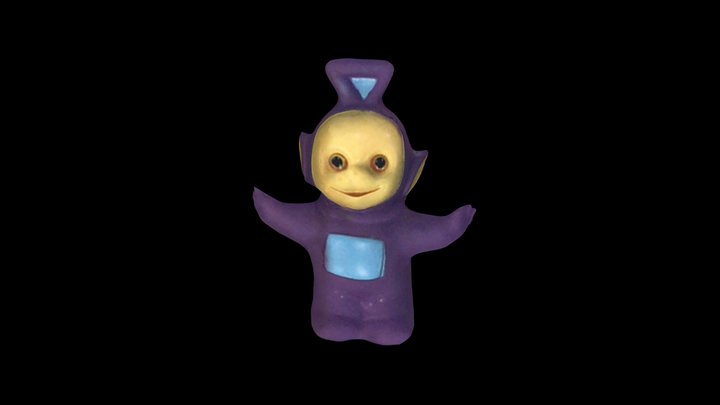Tinky Winky(angle) 3D Model
