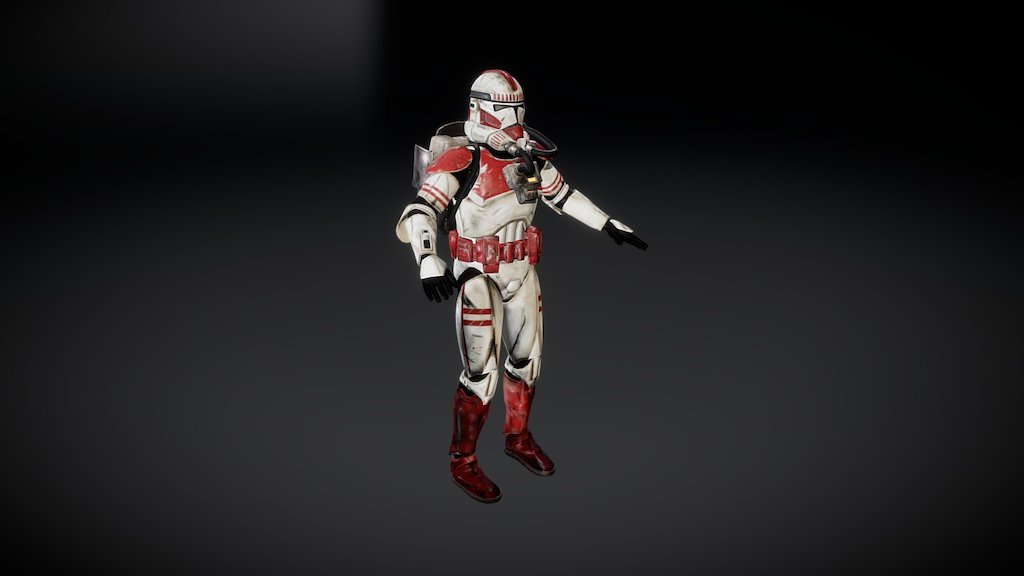 Clone vulcanic shock trooper Phase II