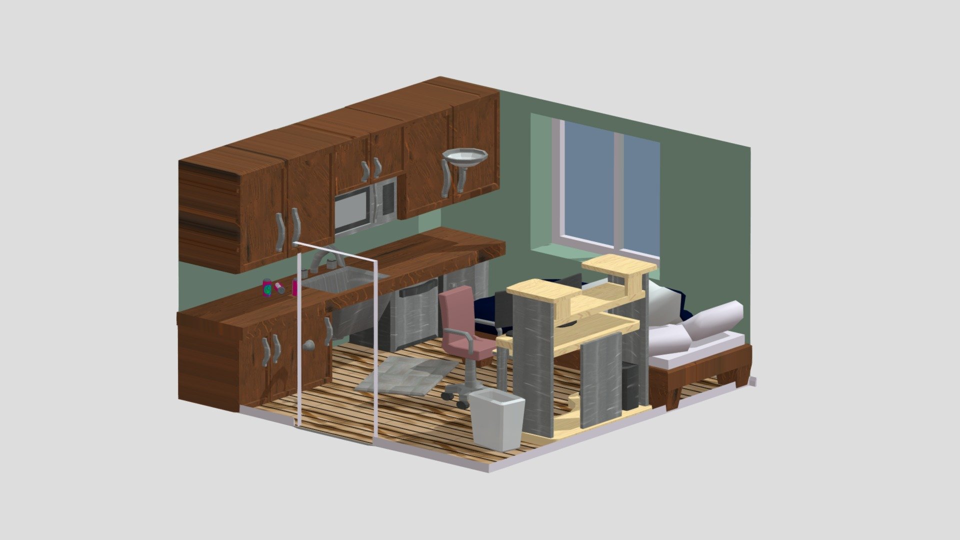 Apartment room
