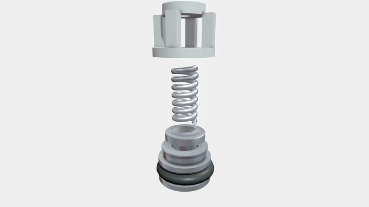 VALVE REPAIR KIT Parts Diagram 3D Model
