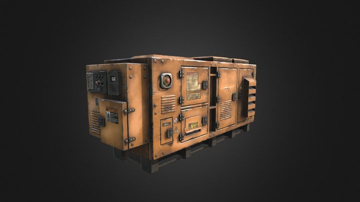 Power Generator 3D Model