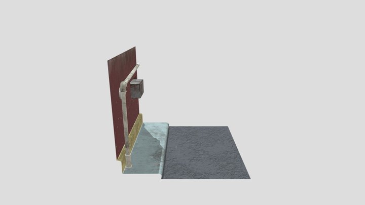 Alley 3D Model