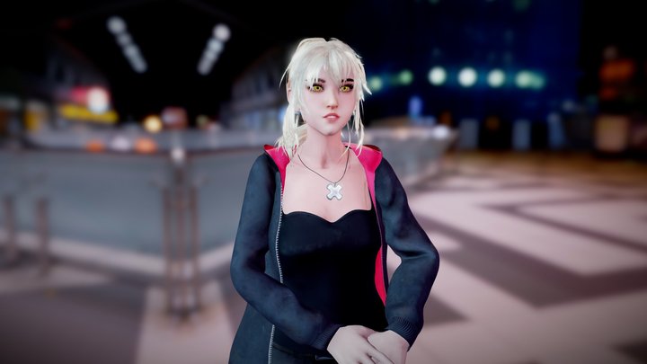 Saber Alter - Shinjuku version 3D Model