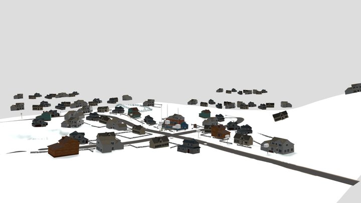 Hello Neighbor Alpha 2 Intro Map 3D Model