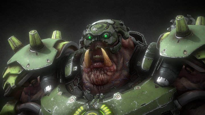 DOOM eternal cybermancubis