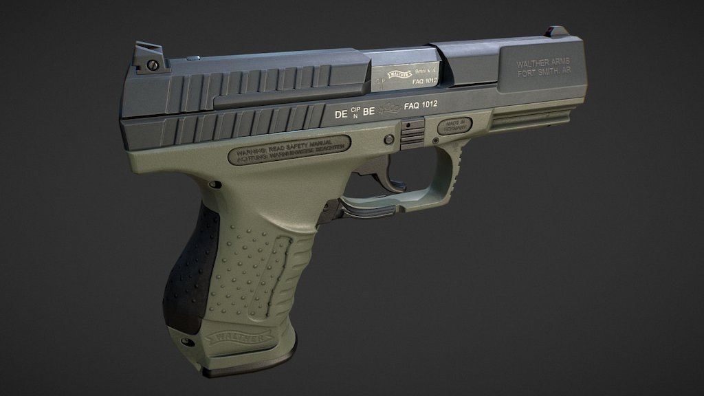Walther P99 3D Model.
