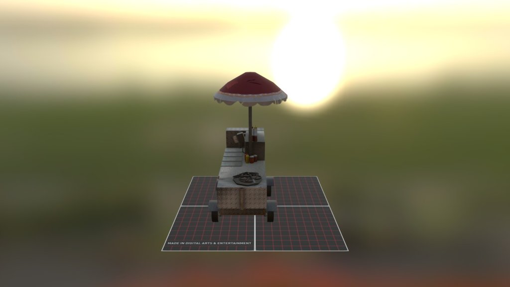 3D_HotDog_Stand