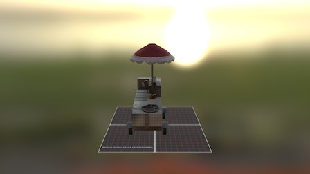 3D_HotDog_Stand 3D Model