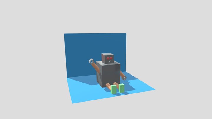 Jimmy the Robot 3D Model