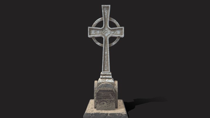 Tombstone 3D Model