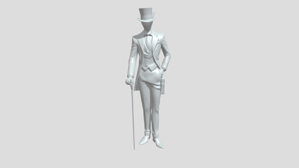 Fancy Slenderman (AI) (Untextured)