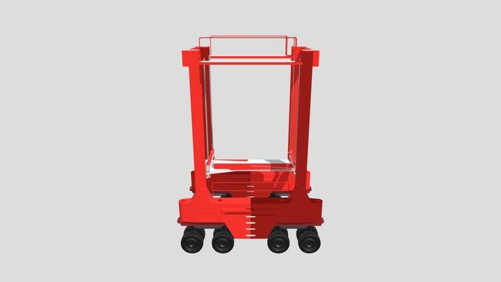 StraddleCarrier 3D Model