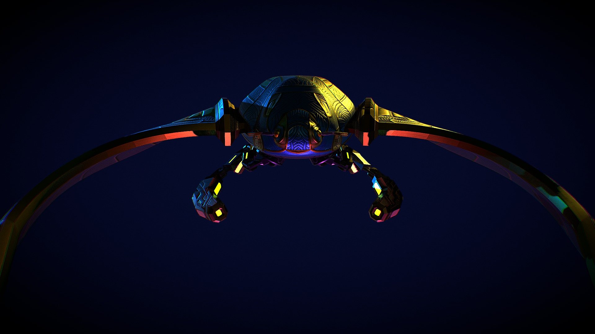 Death Glider - 3D model by kinonato [7681965] - Sketchfab