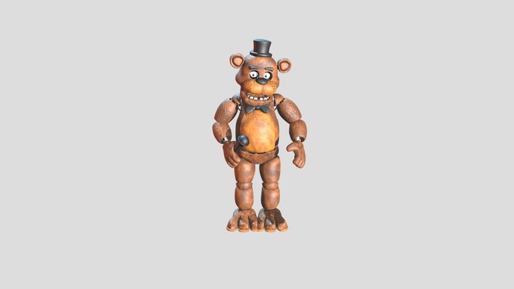 Freddy_ Team_ Vr_ Remastered 3D Model