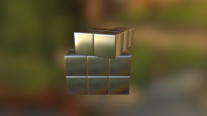 Rubic's Cube 3D Model