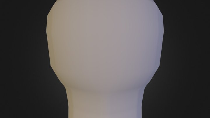 NickE_Head 3D Model