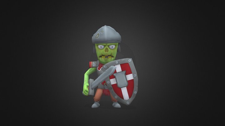 zombie knight 3D Model