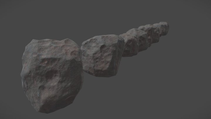 Meteorites 3D models - Sketchfab
