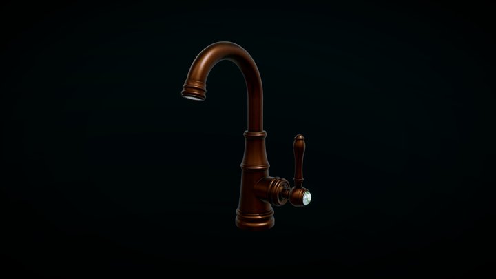 Misturador Monocomando St. Claire - B02002BW 3D Model