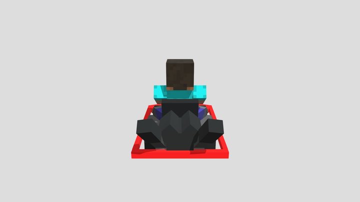 steve kart 3D Model