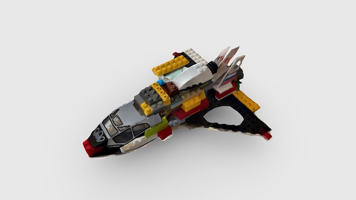 Lego spacecraft 3D Model