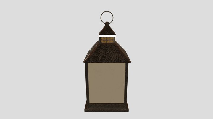 Lantern_Textured 3D Model