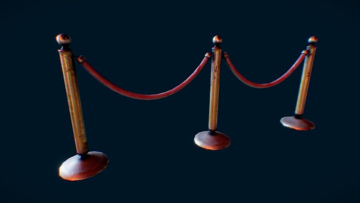 fancy fence 3D Model