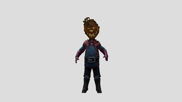 IS8 PumpkinRod 3D Model
