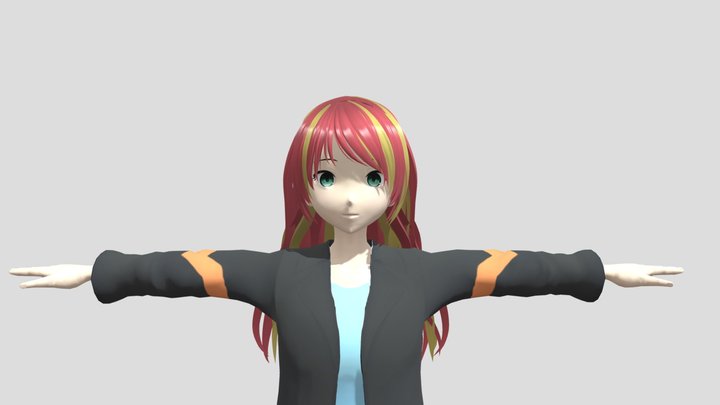 Sunset Shimmer 3D Model