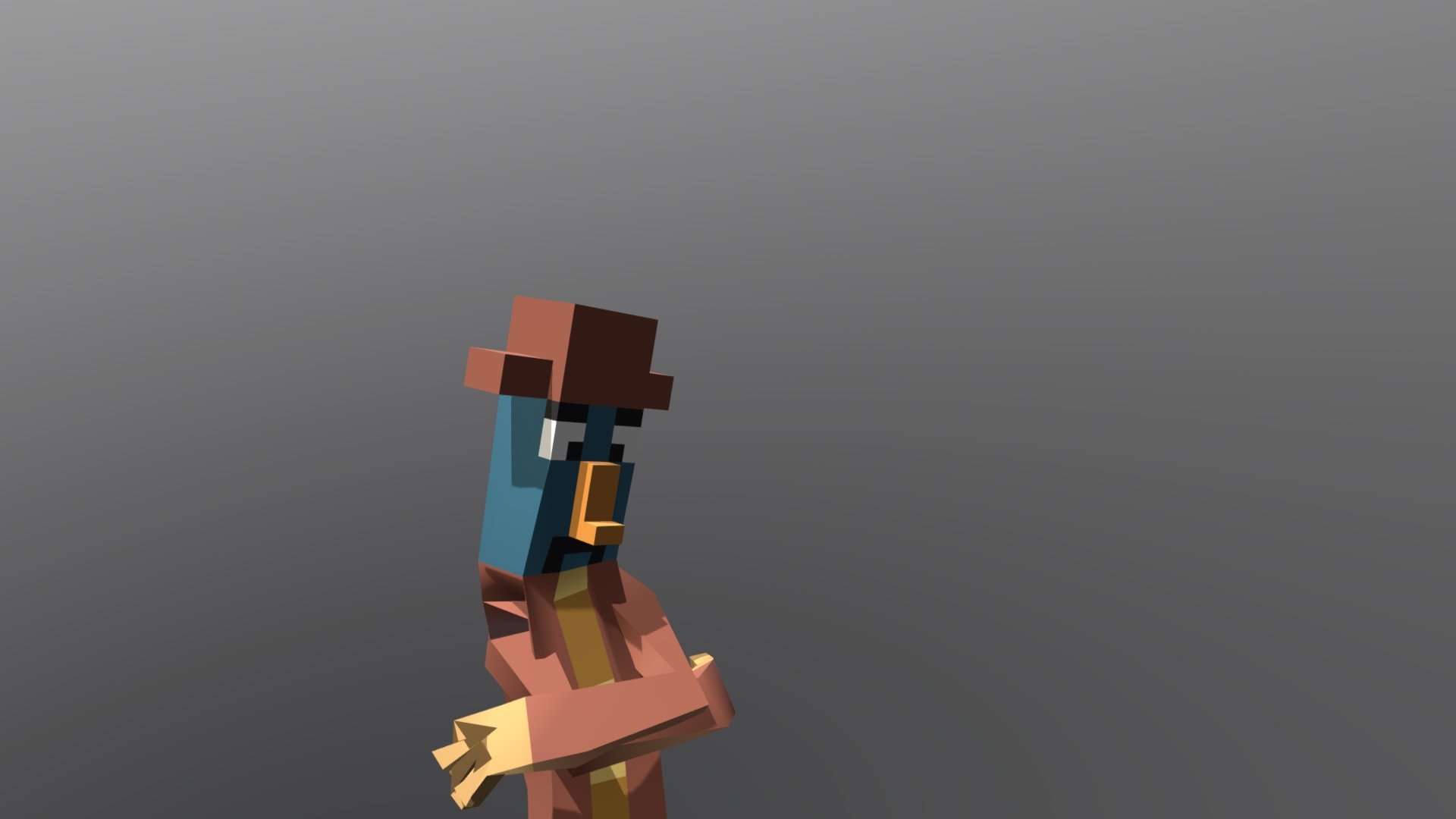 K'nuckles looks Angry