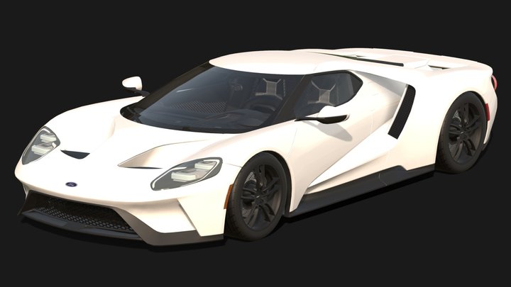 2017 Ford GT – Modelo 3D gratuito STL