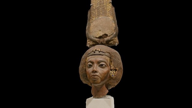 QUEEN TIY, The Nubian Queen of Egypt. 3D Model