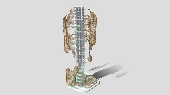 Ar Exploded Model 3D Model