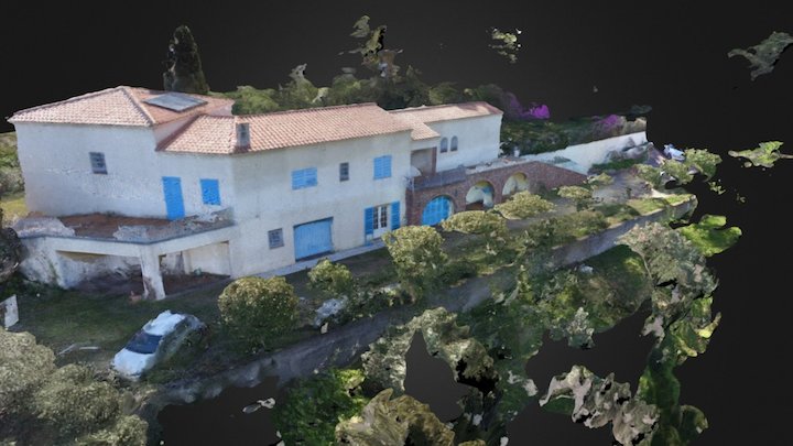Villa Jeanne-Berenice 3D Model