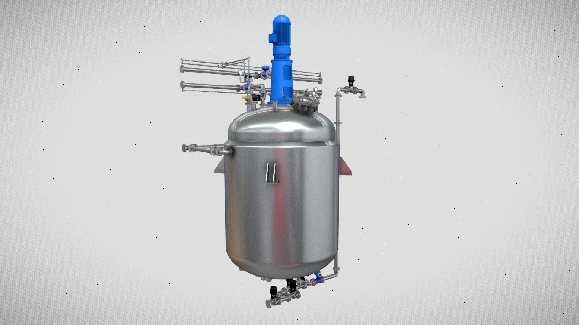 Polymerizer reactor - Download Free 3D model by koshkinevgeny [7689298 ...